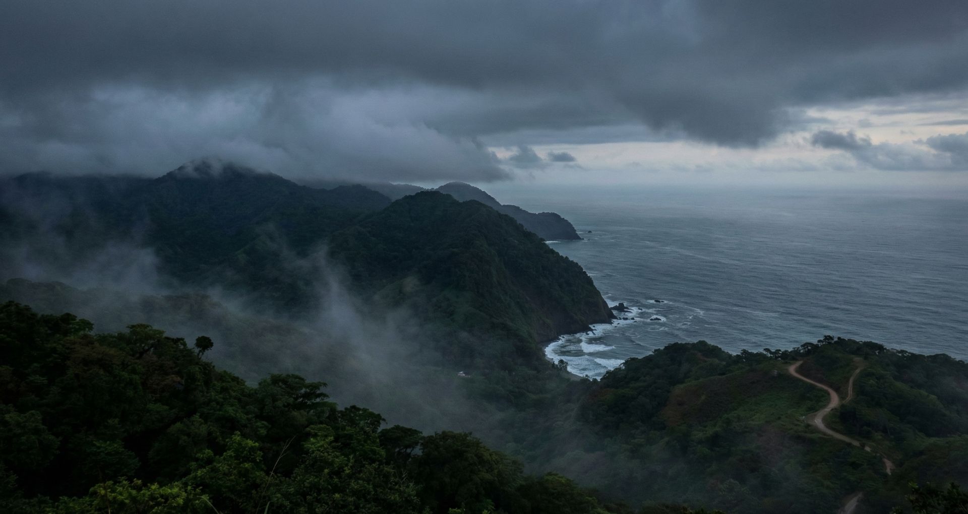 Mountain view in Rivas, Costa Rica